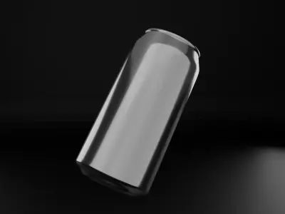 Realistic Soda Can 3D Model Blender 3D model