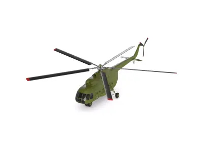Heavy Lift Helicopter 3D model buy