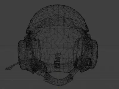 Casco Spetsnaz Low-poly 3D model