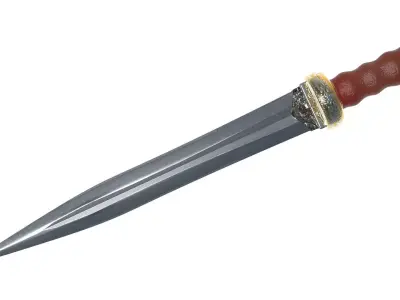 Gladius sword Free 3D model