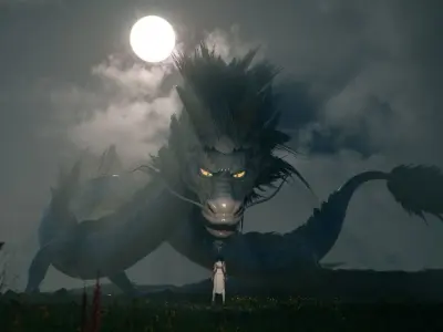 Dragon 3D model 7