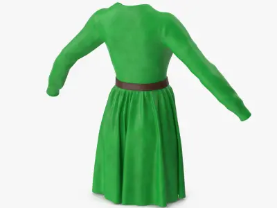  Dress Green with Belt 