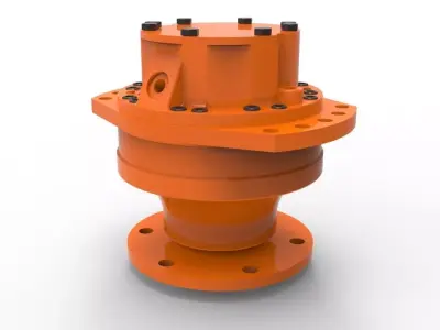 POCLAIN MOTOR Free 3D model