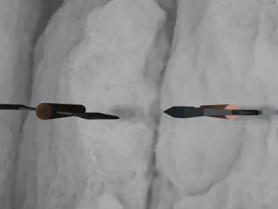 Battle Axe   Game Ready    Low Poly 3D Model  FREE Free low-poly 3D model