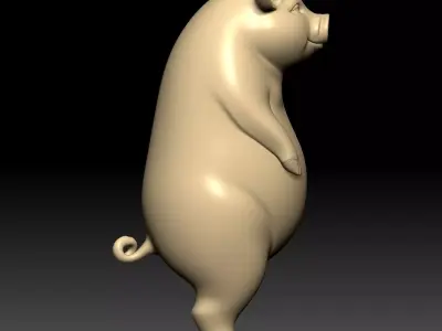 Pig Sculpture 3D model