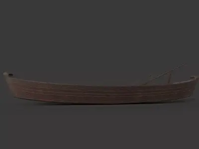 Asia Boat Free 3D model