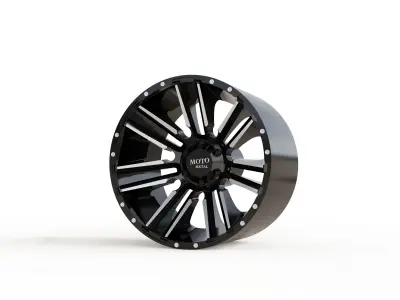 MOTO METAL RAZOR WHEEL 3D MODEL 3D model