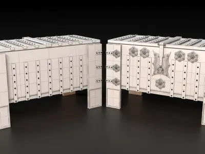 medieval pack two 3D model