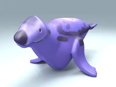 Seal Animal 3D model