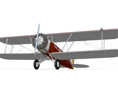 Boeing Model 40B 3D model