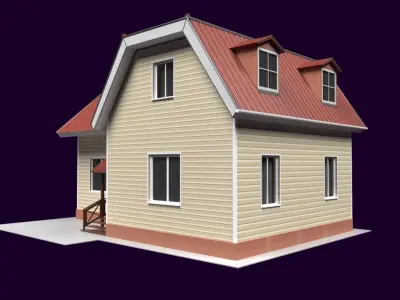 Private House 3D model order
