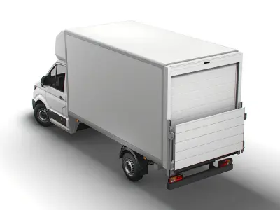 MAN TGE Luton 2021 3D model
