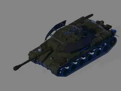 IS 2 1944 3D model
