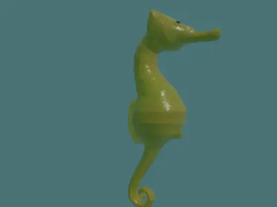 Seahorse 3D model order