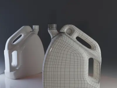 castrol oil  Free 3D model
