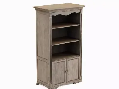 Antique Cupboard 03 Low-poly 3D model