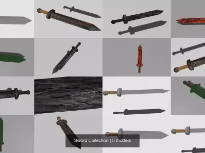 Sword Collection 3D Model Pack