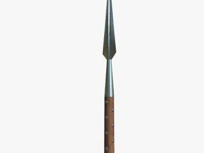 Greek Spear Low-poly 3D model