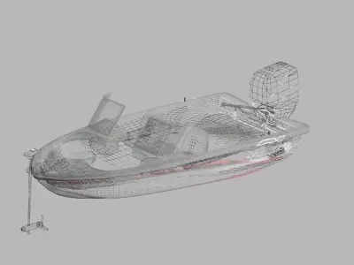 NITRO BOAT 3D model