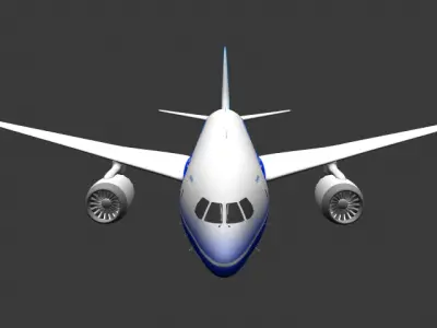 Boeing 787 3D model purchase