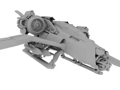 Spaceship 3D model