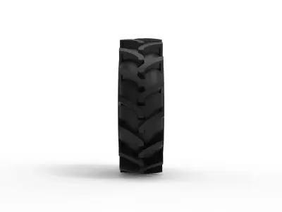 Wheel of Mud truck Scale 1 to 25 3D print model