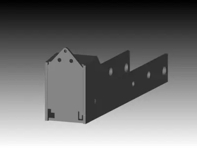 MAC-10 Lower Receiver Free 3D model