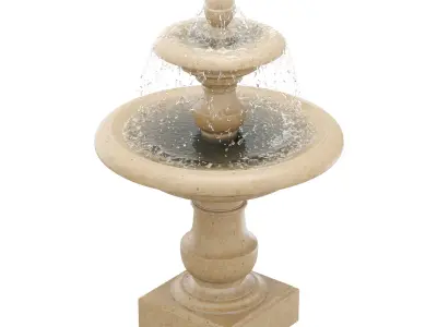 Campania Caterina Fountain FT-192 3D model