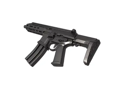 Badger 300BLK rifle  3D print model