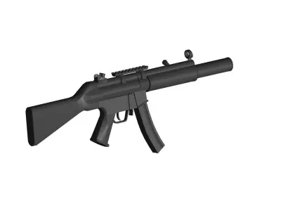 Heckler Koch MP5  3D model