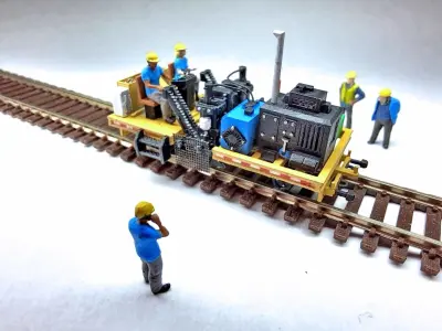 N Scale Spike Driver MOW 3D print model