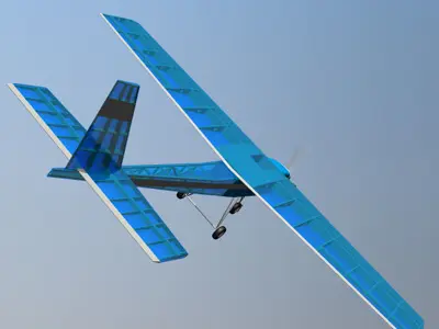 RC Airplane 3D model