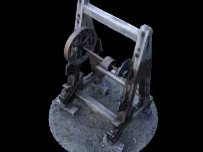 splitter wood 3D model