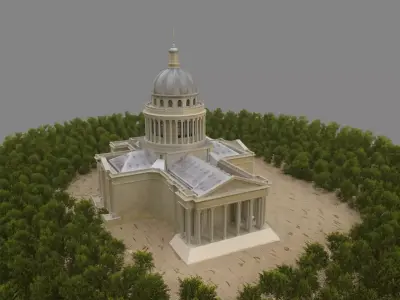 Pantheon 3D model