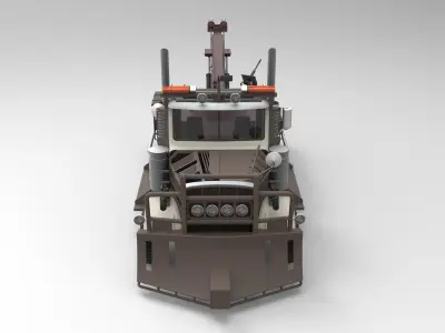 Towtruck from Terminator salvation 3D model