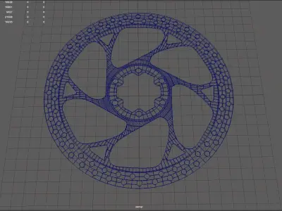 Disk Break  Free 3D model