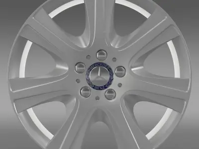 Mercedes Benz S 600 guard rim 3D model