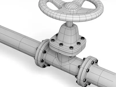 Hydraulic Valve 3D model by GuidoVrola