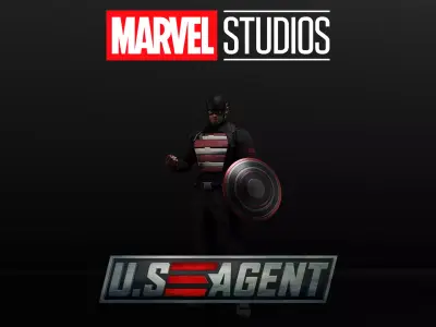 US Agent 3D model