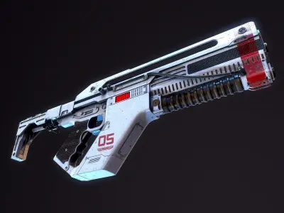 F44AA Pulse Rifle Alien Romulus 3D model