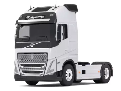 Volvo fh16 2021 With Interior 3D model