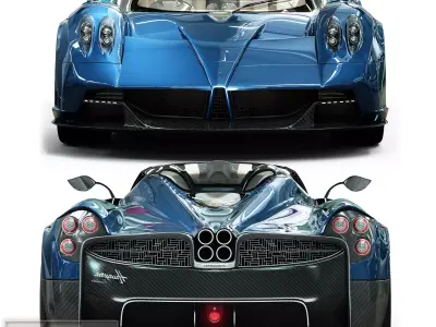 Pagani Sports Car 3D model
