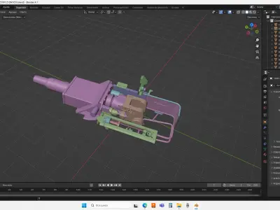7 5 DM K5 for sd kfz 251 9 3D model