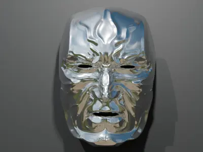 Face of Tension 3D model