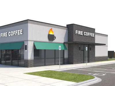 Retail-153 Retail Store 3D model