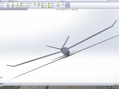 glider model drone 3D model