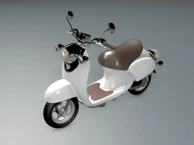 Scooter Modeling 3D model