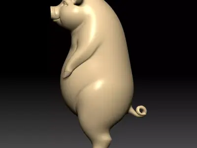 Pig Sculpture 3D model