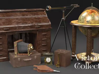 Victorian Collection 3D Model Pack