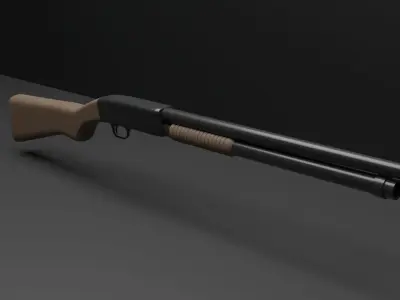 Shotgun Free 3D model order